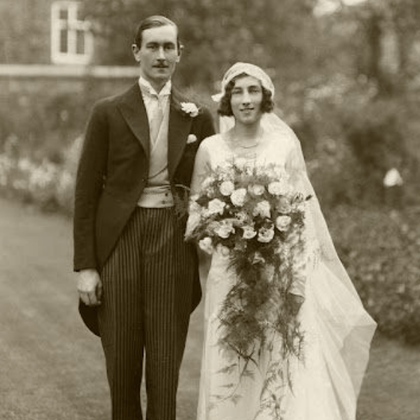 Vintage wedding photo 3